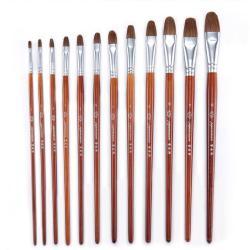 Набор круглых кистей, 12 шт.