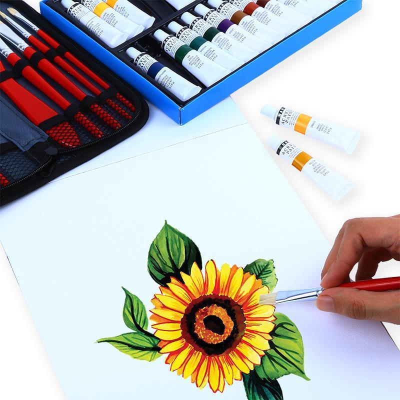 Роскошный акриловый набор для рисования, 107 шт