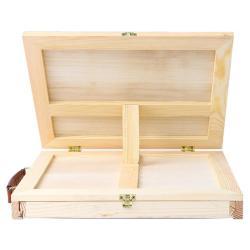 Акриловый набор для рисования с деревянным мольбертом, для детей