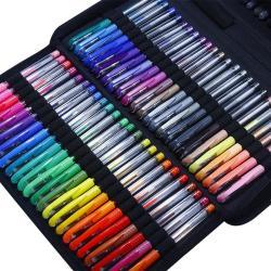 Набор из 240 разноцветных гелевых ручек