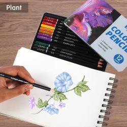 Профессиональный набор цветных карандашей