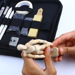 Профессиональный художественный набор из 33 предметов