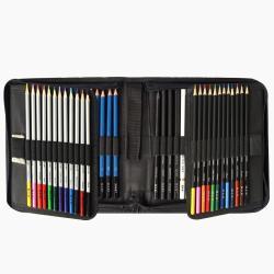 Профессиональный набор цветных карандашей 54 шт. для детей