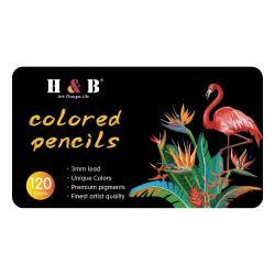 Набор цветных карандашей, 120 цветов