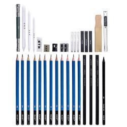 Набор из 32 карандашей для рисования в сумке