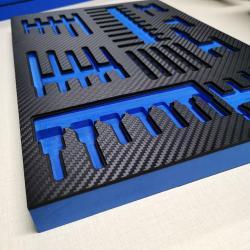 Индивидуальная вставка из пеноматериала из углеродного волокна 