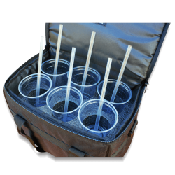 Подстаканник из пенополиуретана нестандартного размера на 6 чашек 