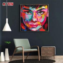 Одри Хепберн ручная роспись