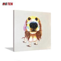 Картина на холсте с изображением собаки