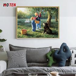 Девочка с собакой