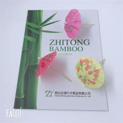 Декоративные деревянные зонтики