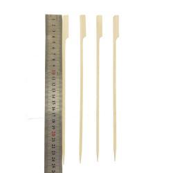 Биоразлагаемые шпажки для вечеринок изготовлены из 100% натурального бамбука.