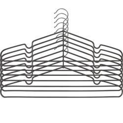 Металлическая вешалка для одежды, черная