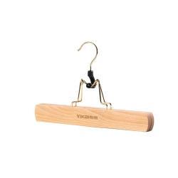 Деревянные вешалки для брюк, с логотипом на заказ