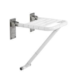 Прочный складной стул для душа на ножках