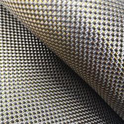 Блестящая простая ткань из углеродного волокна 