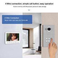 Многопользовательский домофон Bcomtech, 1080P, ip65