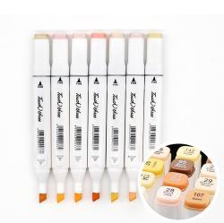 Маркеры BonVan для рисования с цветными кончиками для манги (арт. 21101958)