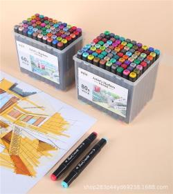 Набор маркеров с двойными наконечниками, 48 цветов, для DIY (арт. 21101959)