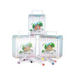 Перманентные маркеры с двойными наконечниками для детей и взрослых (арт. 21101972)