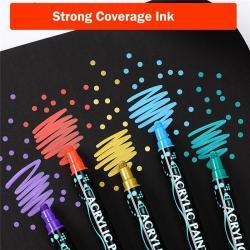 Акриловые маркеры, 12/24/30 цветов, без запаха, для DIY (арт. 21101976)