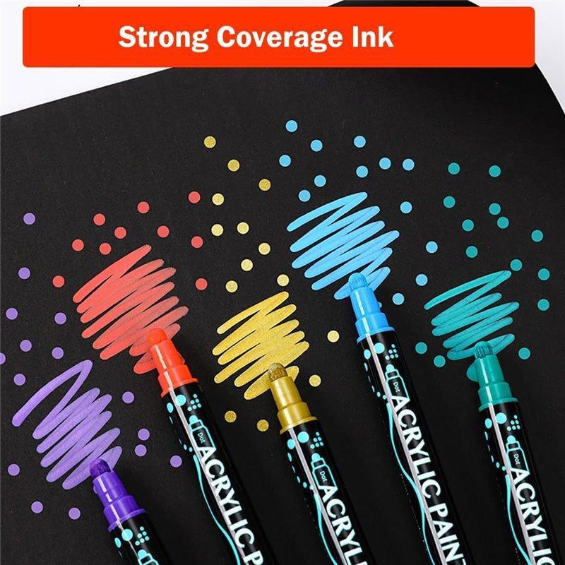 Популярные акриловые маркеры, водостойкие и нетоксичные, подарки на Хэллоуин (арт. 21101986)