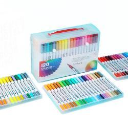 Набор фломастеров с двойным наконечником для ежедневников и каллиграфии (арт. 21102013)