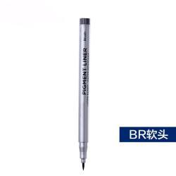 Набор черных микроручек для художественных эскизов и иллюстраций (арт. 21102024)