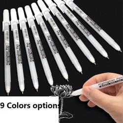 Белая маркерная ручка 0,8 мм для акварельных эскизов и выделений (арт. 21102036)