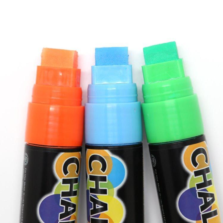 Моющиеся маркеры для окон и стекол автомобилей, 15 мм, жидкие меловые (арт. 21102052)