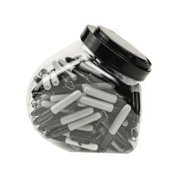 Мини-маркеры с логотипом, нетоксичные, с зажимом, многоцветные (арт. 21102053)