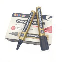 Перманентные маркеры Bonvan, водостойкие, для школы, черные и синие (арт. 21102058)