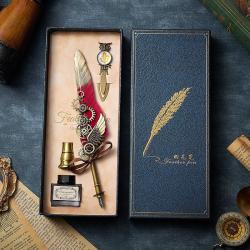 Персонализированный набор перьевых ручек и восковых штампов на заказ (арт. 21082032)