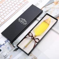 Перьевая ручка с разноцветными перьями высокого качества по низкой цене (арт. 21082038)