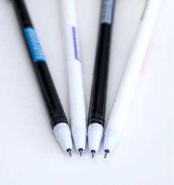 Пластиковая стираемая гелевая ручка 0,5 мм, вращающаяся игрушка Fidget Spinner для детей (арт. 21082052)