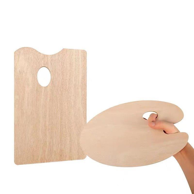 Легко моющаяся деревянная палитра для художников, поддон для акварели на заказ (арт. 21082368)