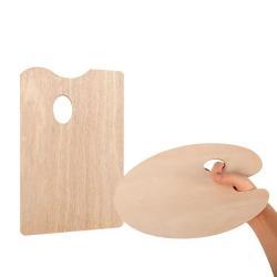 Пустая деревянная палитра для акварельных красок, для взрослых и детей (арт. 21082377)