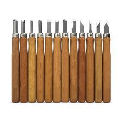 Набор инструментов для заточки стамесок, гравировки и резьбы по дереву (арт. 21082422)