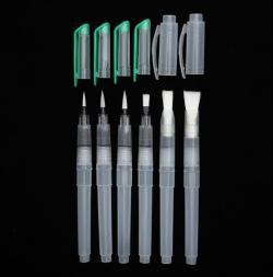 Перьевая ручка для акварели, кисть для хранения воды, наполняемая водой (арт. 21082474)