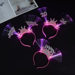 Пластиковый обруч для вечеринок с лысым эффектом 2024 (арт. 21102823)