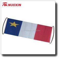 Пластиковый двусторонний баннер для болельщиков, держатель в комплекте (арт. 21102830)