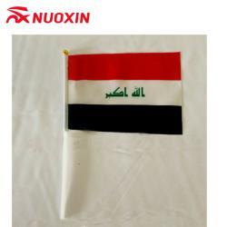 Полиэстеровый флаг Ирака для рук и автомобиля, высокое качество (арт. 21102855)