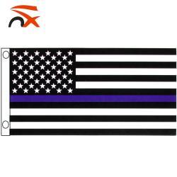 Американский флаг 3x5 футов из полиэстера, фиолетовый для улицы (арт. 21102862)