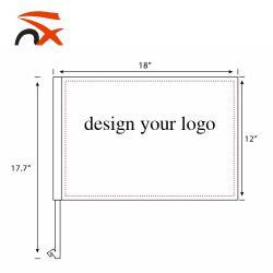 Похоронный флаг для катафалка и автомобильных зеркал, на заказ (арт. 21102866)