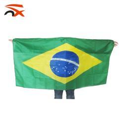 Бразильский плащ-флаг для фанатов 3x5 футов, праздничный (арт. 21102869)