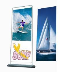 Рекламные стойки для баннеров из алюминия с ПВХ, оптом (арт. 21102889)