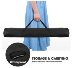 Черная металлическая регулируемая рама для баннера, алюминий (арт. 21102911)