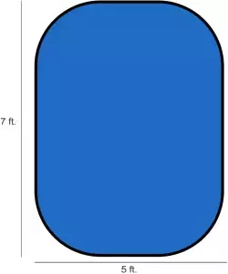 Фон для студии 1.5x2 м, зеленый экран для прямых эфиров (арт. 21102915)