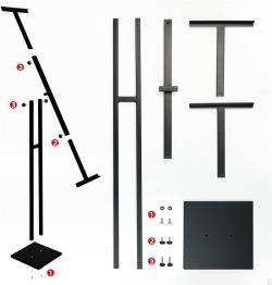 Прочная стойка для постеров на полу, рекламный стенд NUOXIN (арт. 21102930)