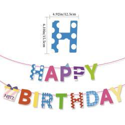 Детский праздничный баннер для дня рождения с логотипом Nuoxin (арт. 21102931)